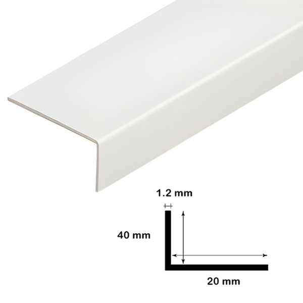 Shop Premium Quality Unequal White Plastic Pvc Corner 90 Degree Angle ...