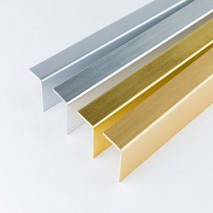 20 x 10mm Gold And Silver PVC Corner 90 Degree Angle Trim