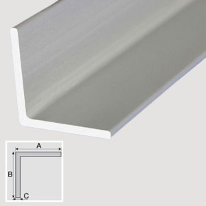 Aluminum Anodised Profile Bar Equal-Sided Angle Bar 1m Long
