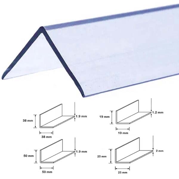 Wall Corner Protector / Clear Wall Corner Protector Plastic PVC Corner