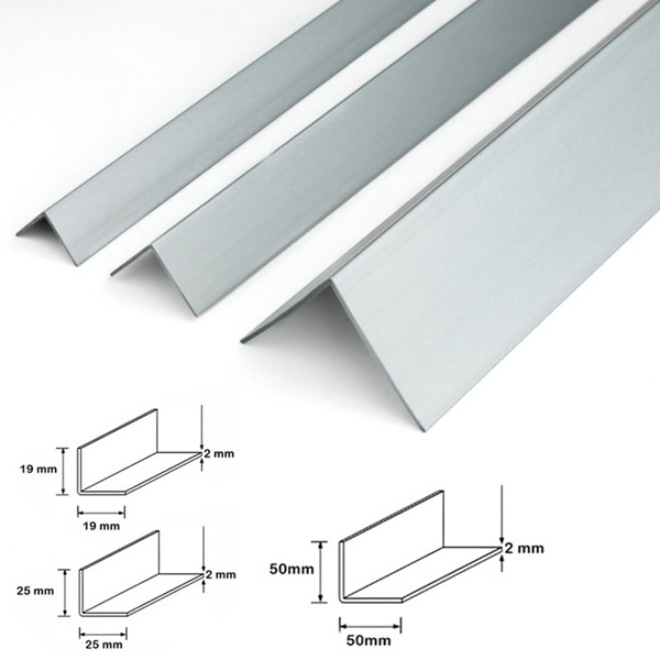 Wall Corner Protector / Silver Plastic PVC Corner 90 Degree Angle Trim ...